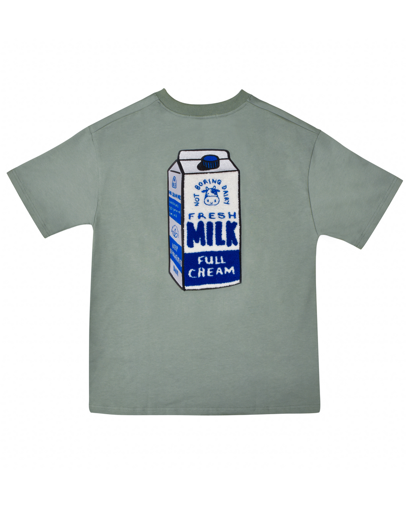 Milk Box T-shirt in Grey