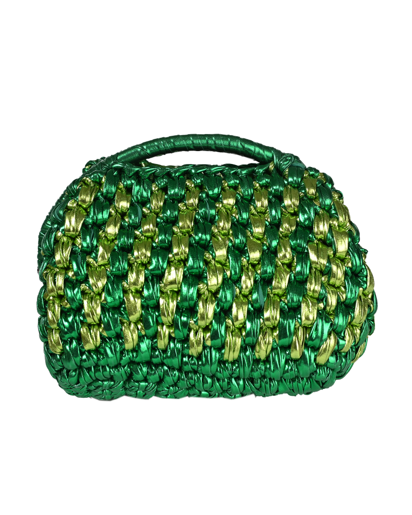 Green Basket Bag