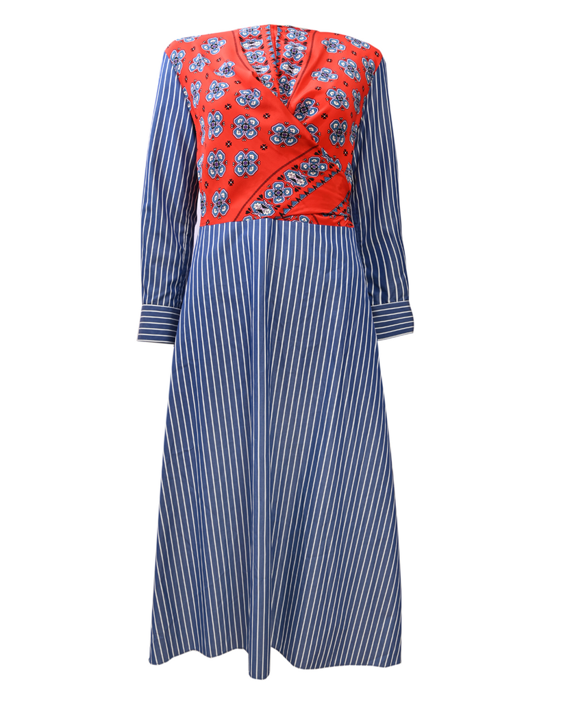 sandro long dress with long sleeves Long Sleeve Dresses | Women