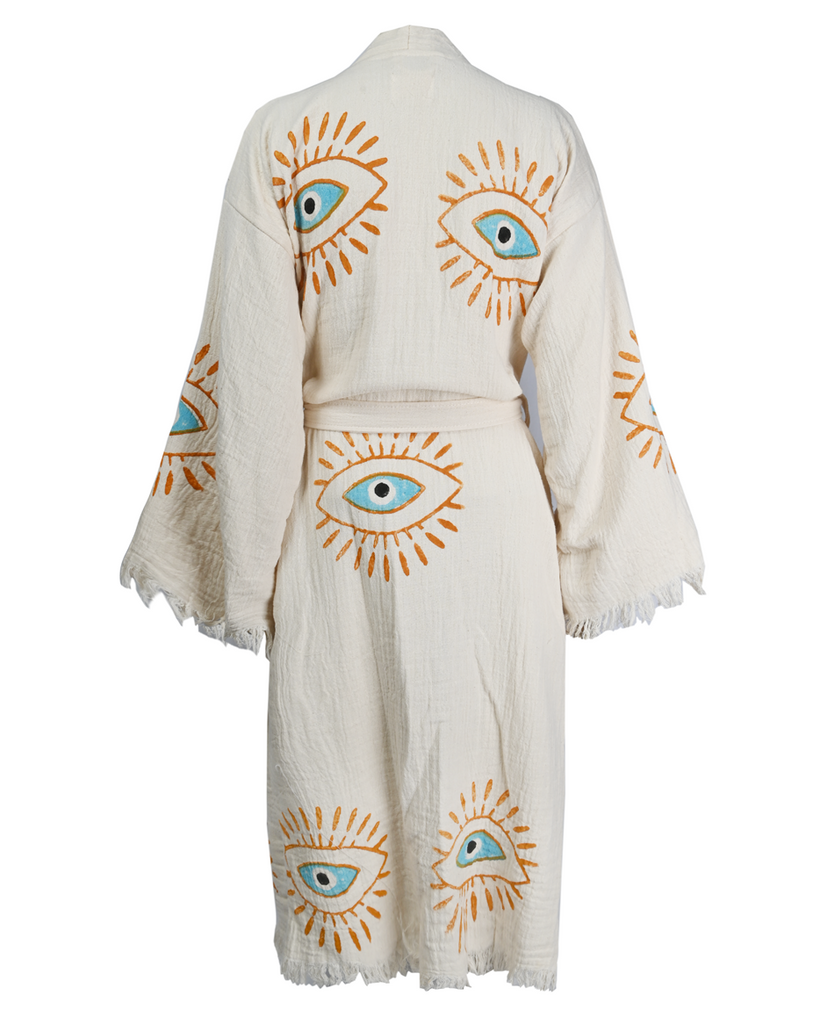 Guardian Evil Eye Beach Towel