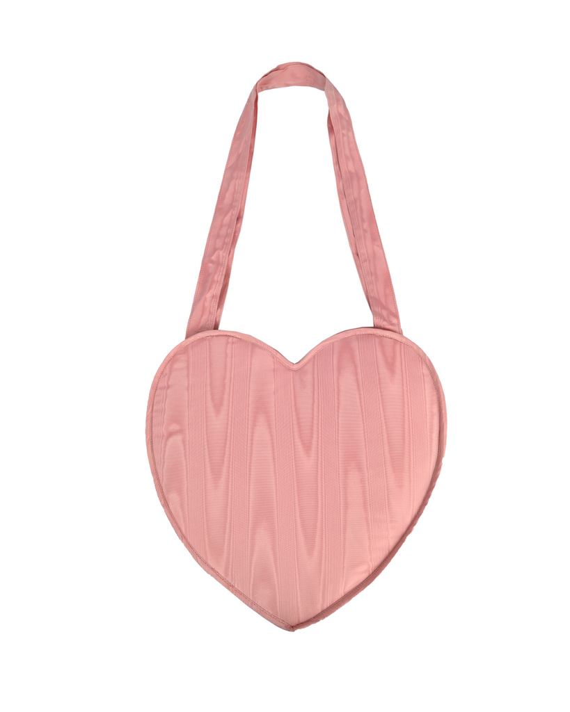 Baby Pink Heart-Shaped Bag