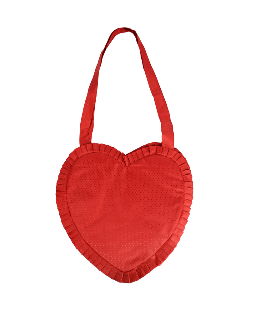 Red Heart Shaped Bag Homegrown Market