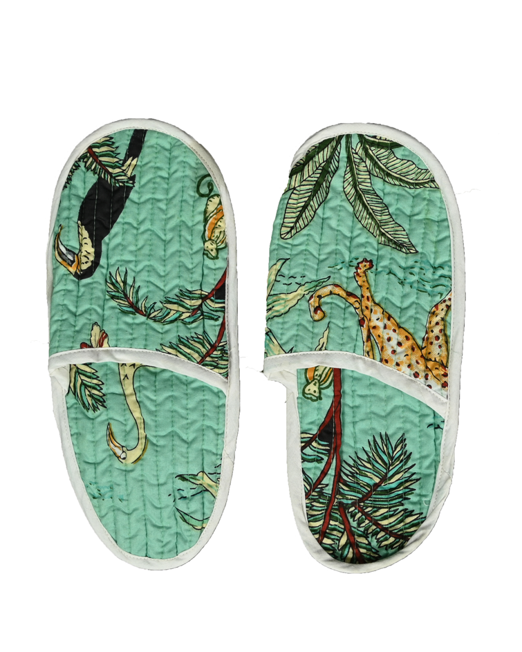 Printed Cotton Slippers