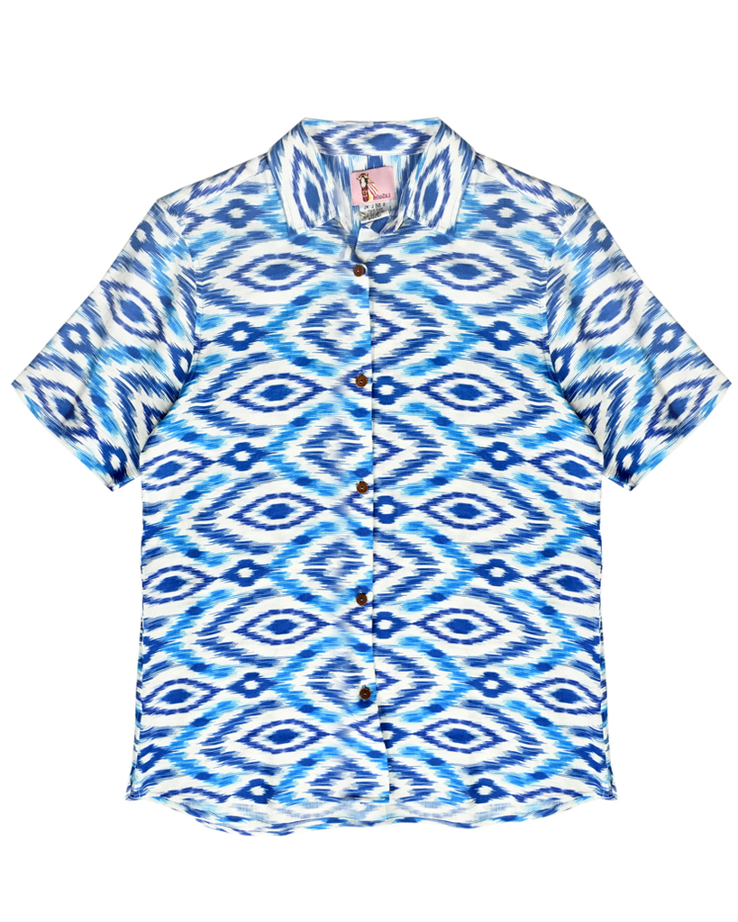 Blue Aztec Shirt