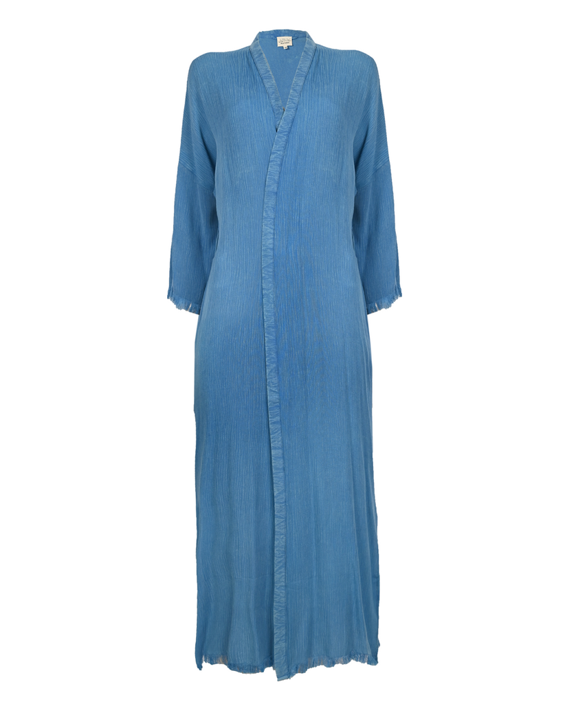 Blue Kimono Abaya