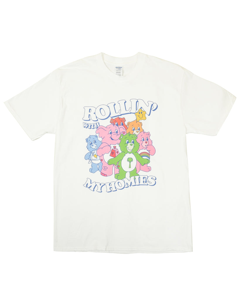 "Rolling with my Hommies" White T-shirt