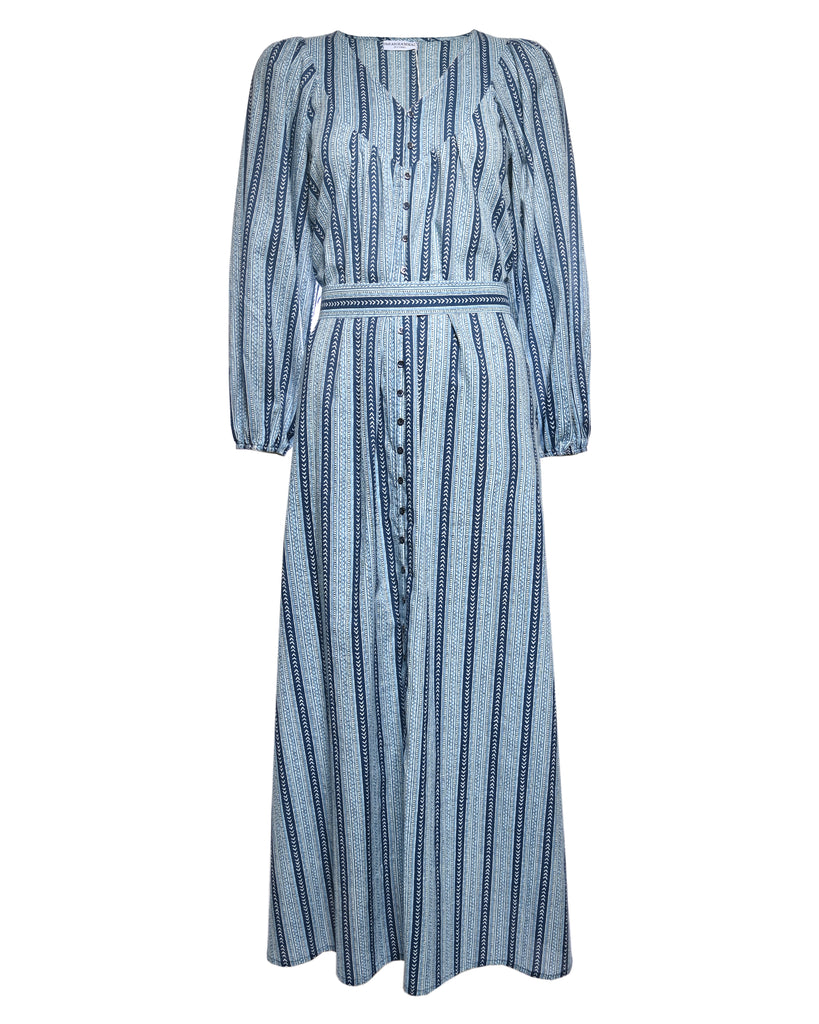 Wiilow Stripe Blue Dress