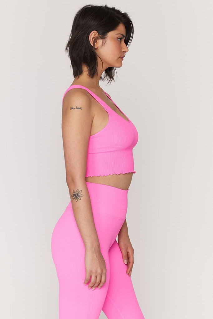 Amor Seamless Crop Tank
