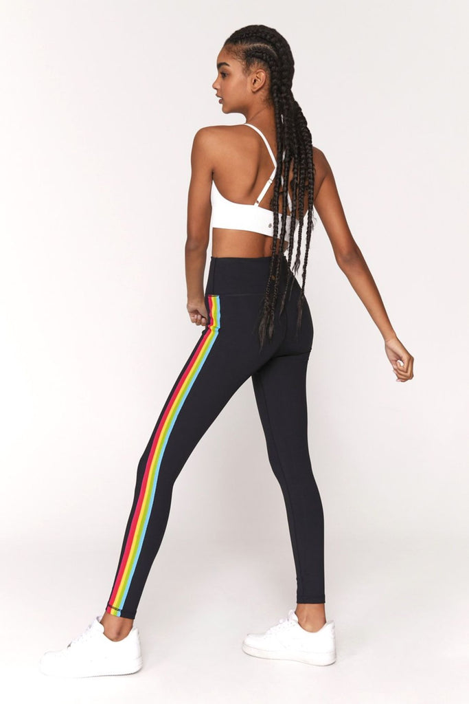 Essential High Waist Striped Legging