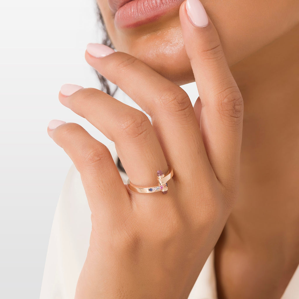 Crossroads Rainbow Ring
