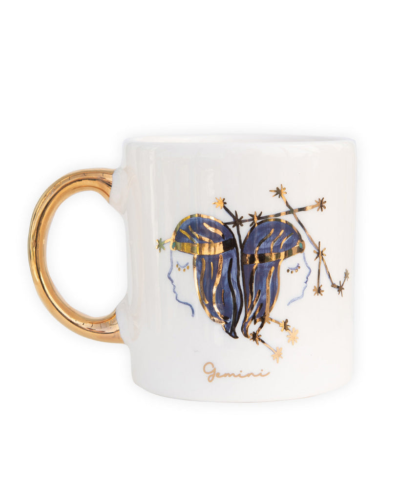 Gemini Blue Ceramic Mug