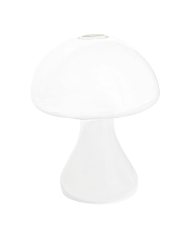Clear Mushroom Glass Vase
