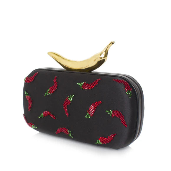 Chili on Sizzle Box Clutch