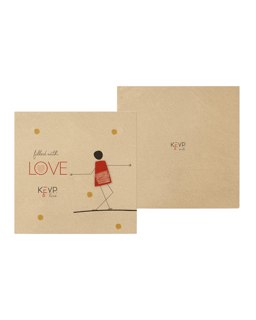 "Filled With Love" Greeting Card
