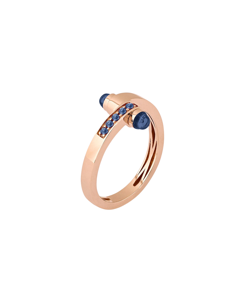 Crossroads Sapphire Ring