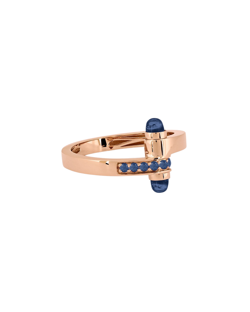 Crossroads Sapphire Ring