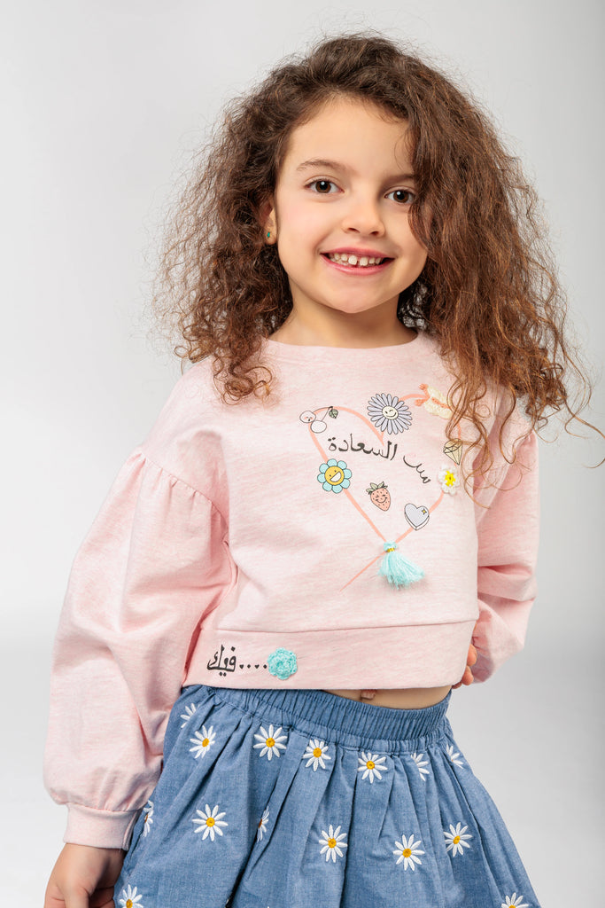 Big Girl Pink Sweater