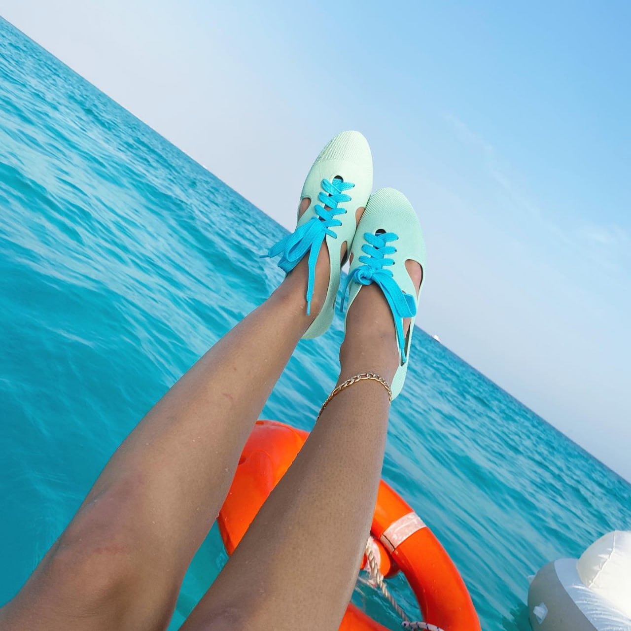 Glitter Mint F-Troupe Bathing Shoes | Homegrown Market