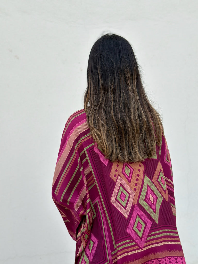 Purple Mari Abaya