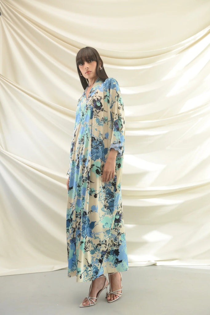 Capri Blue Pucci Silk Dress