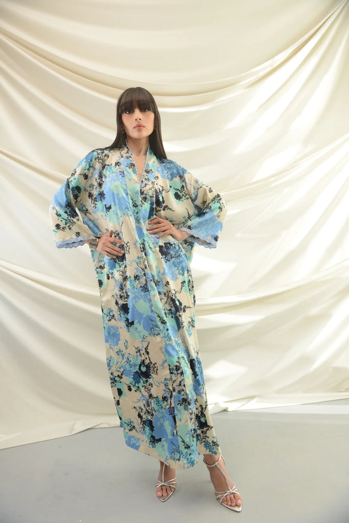 Capri Blue Pucci Silk Dress