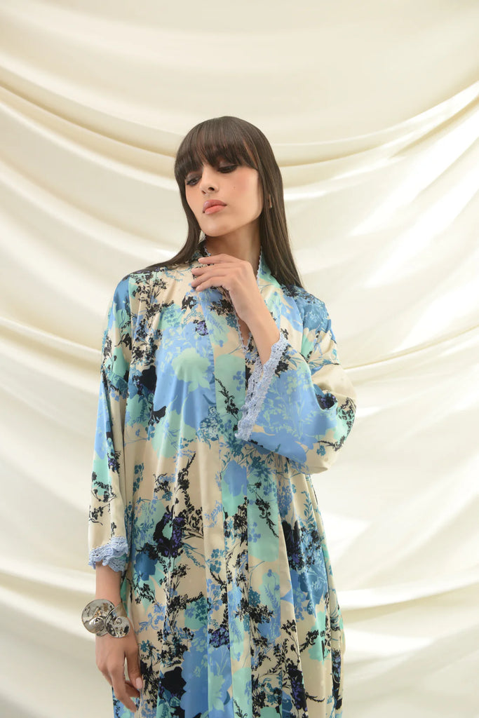 Capri Blue Pucci Silk Dress