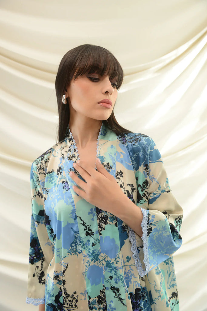 Capri Blue Pucci Silk Dress