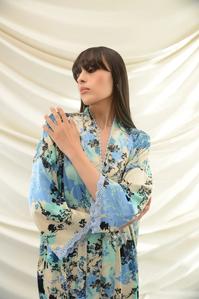 Capri Blue Pucci Silk Dress