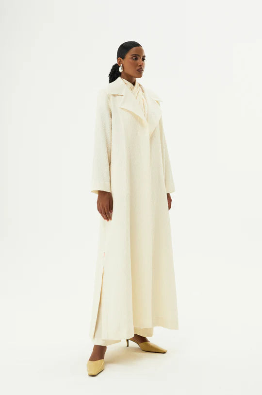 Iva Off-White Abaya