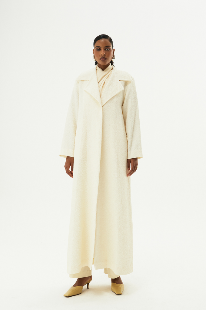 Iva Off-White Abaya