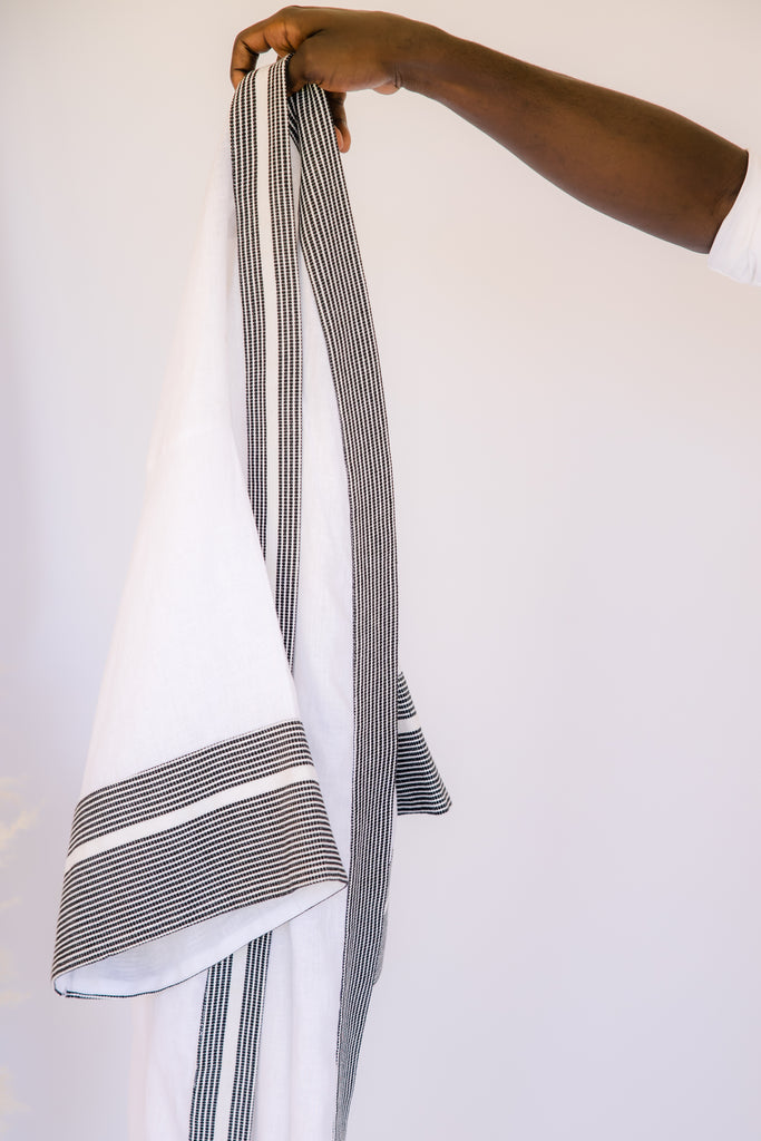 Makeda Kimono Linen and Silk