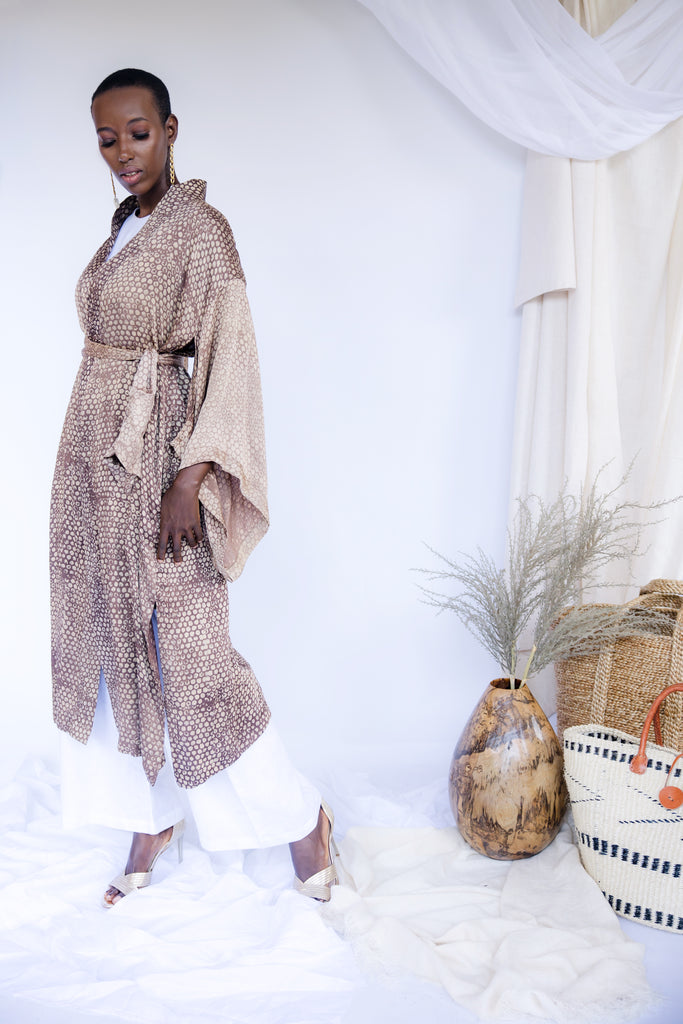 Makeda Silk Kimono