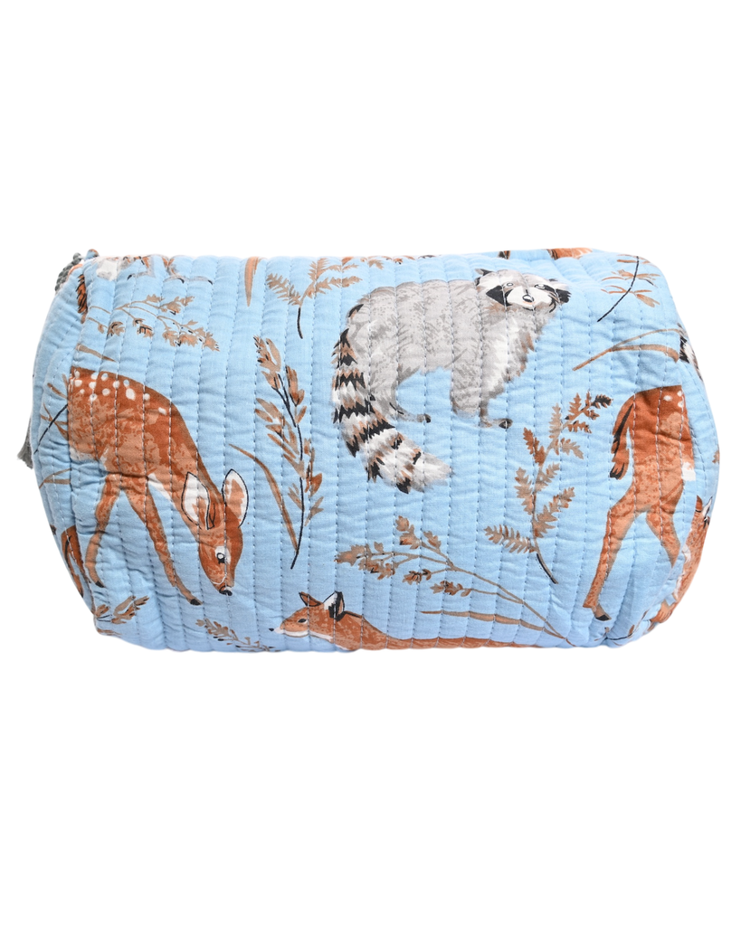 Multicolor Quilted Pouch