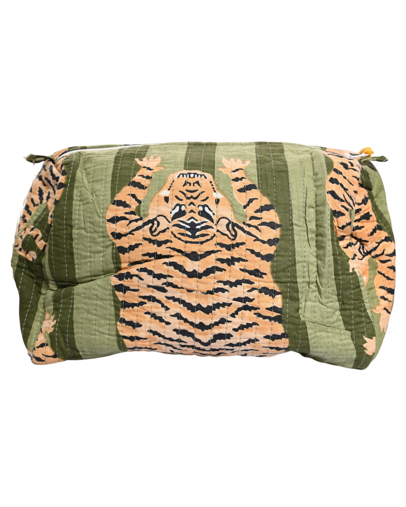 Multicolor Quilted Pouch