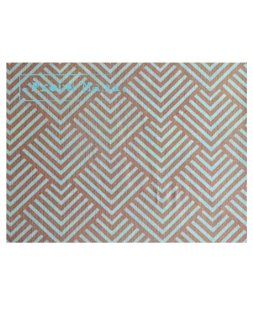 Peach Triangles Nursing Cover