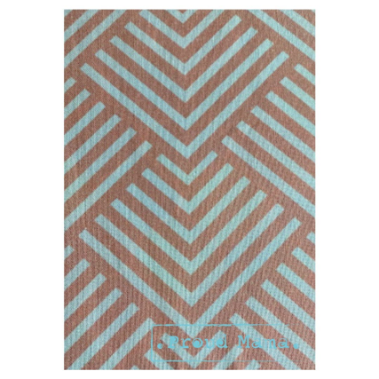 Peach Triangles Nursing Cover