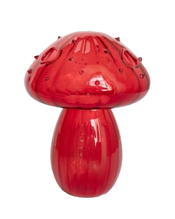 Petit Red Mushroom Vase | Table Décor