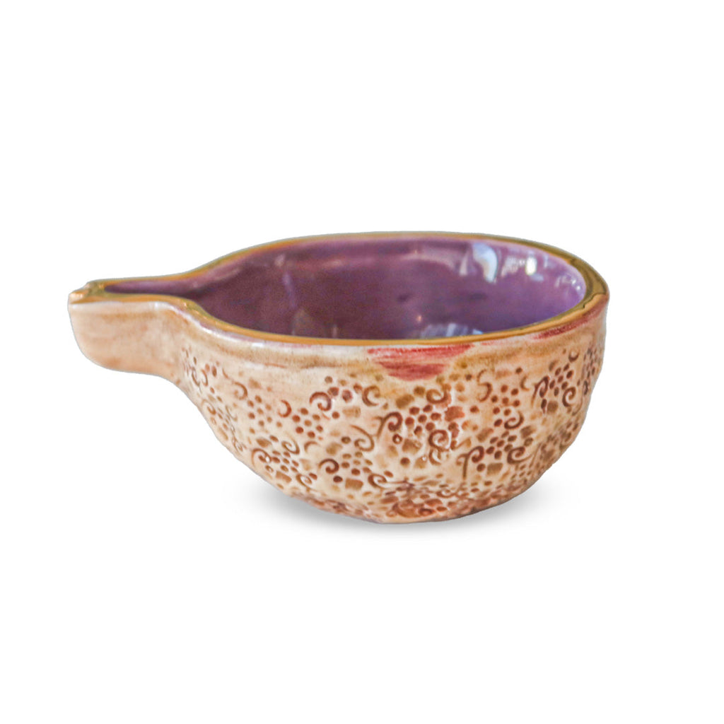 Violet Pomi Medium Ceramic Bowls