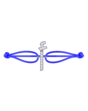 Initial Thread Bracelet - Letter Alef