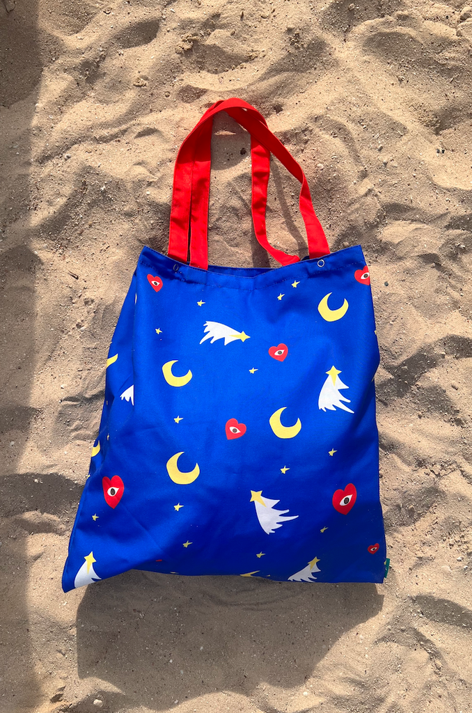 Starlight Canvas Tote Bag