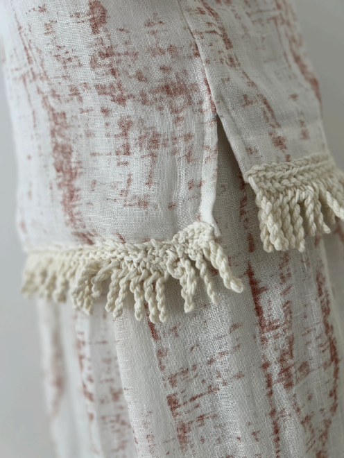 White Linen Beach Set