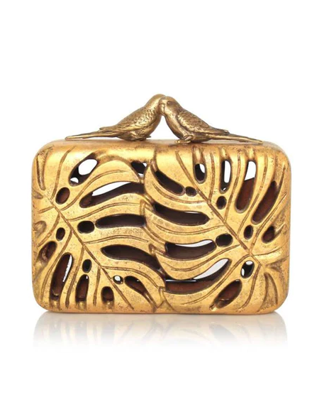 The Adored Gold Clutch