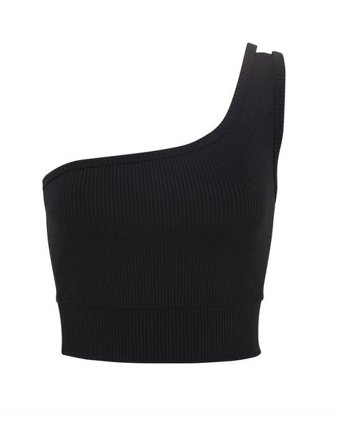Black Ribbed 54 Bra