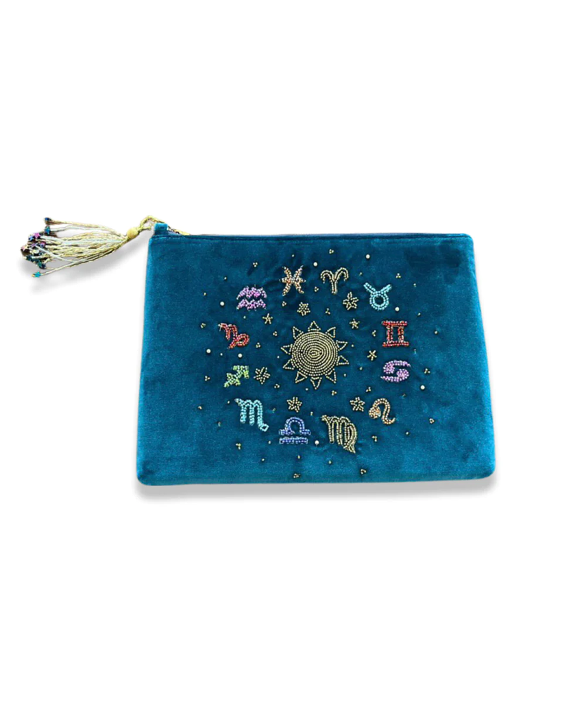 Teal Al-Sama Abraj Pouch