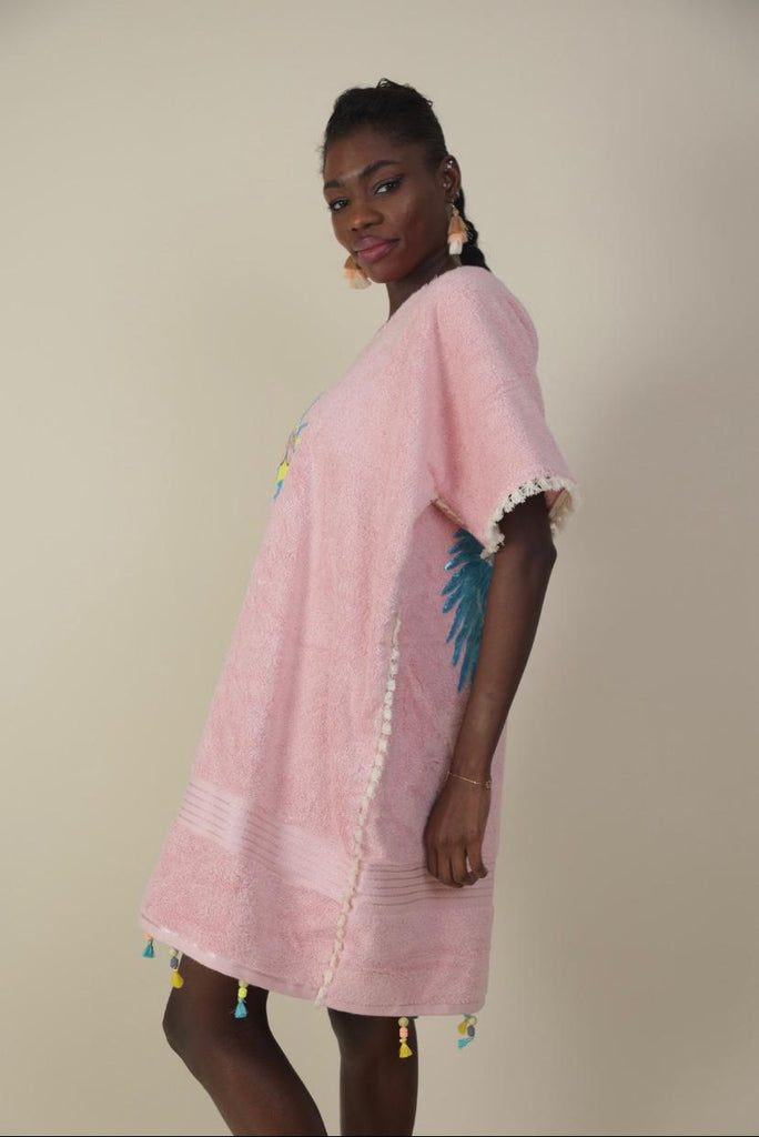 Hooded Beach Towel Coverup