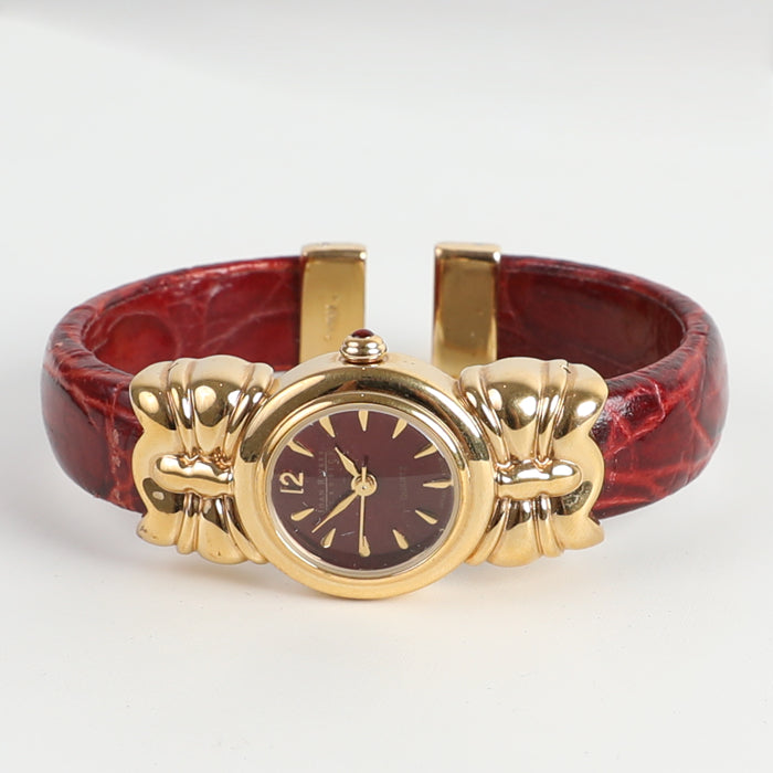 Vintage JR Red Strap Quartz Watch