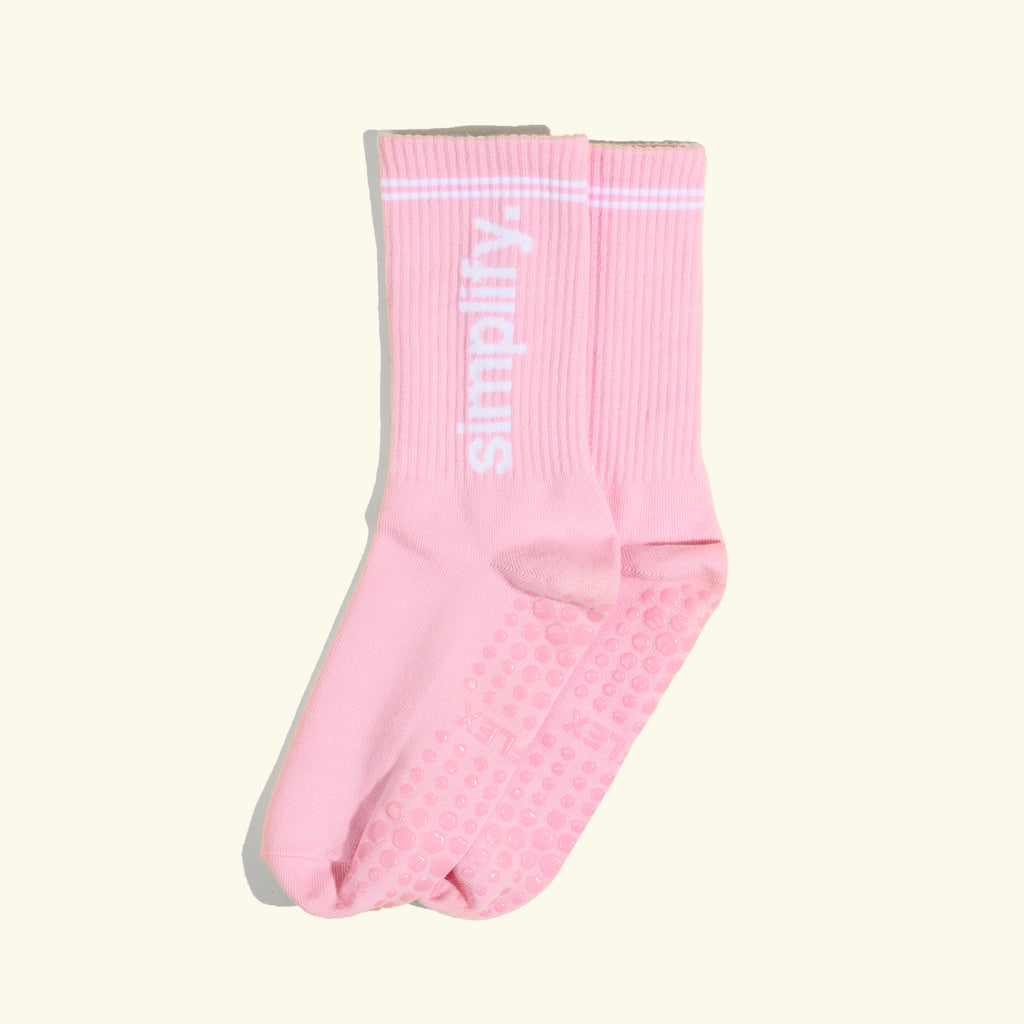Pink Simplify Socks