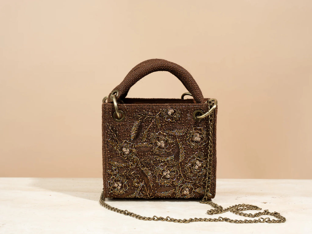 Golden Light Mini Tote Bag