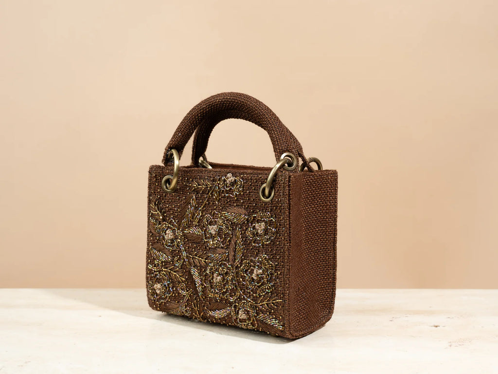 Golden Light Mini Tote Bag