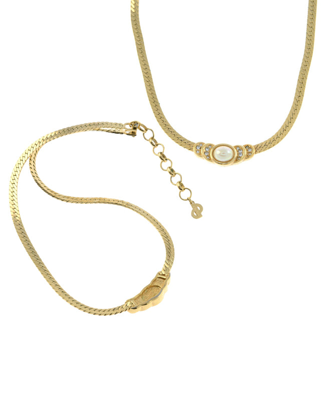 Vintage Dior Pearl Necklace